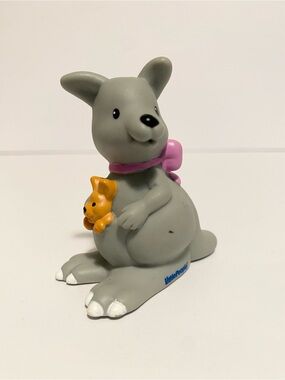 Little People Kangaroo Zoo Noah’s Ark Y2K Animal Pink Bow Fisher Price 4/$20 🛑